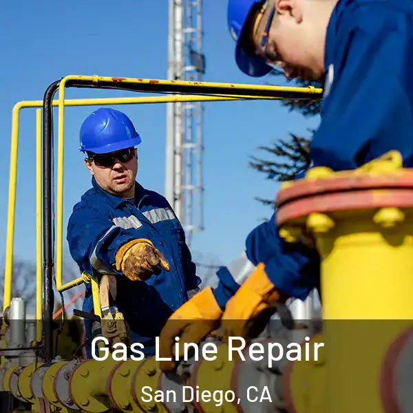  Gas Line Repair San Diego, CA