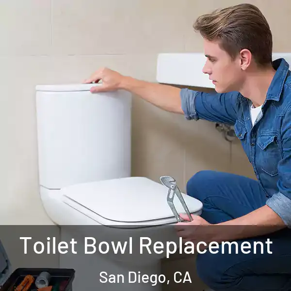 Toilet Bowl Replacement San Diego, CA