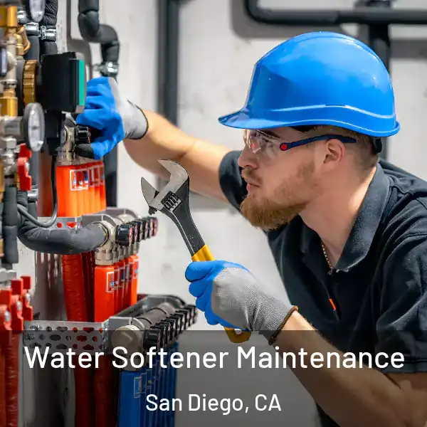  Water Softener Maintenance San Diego, CA